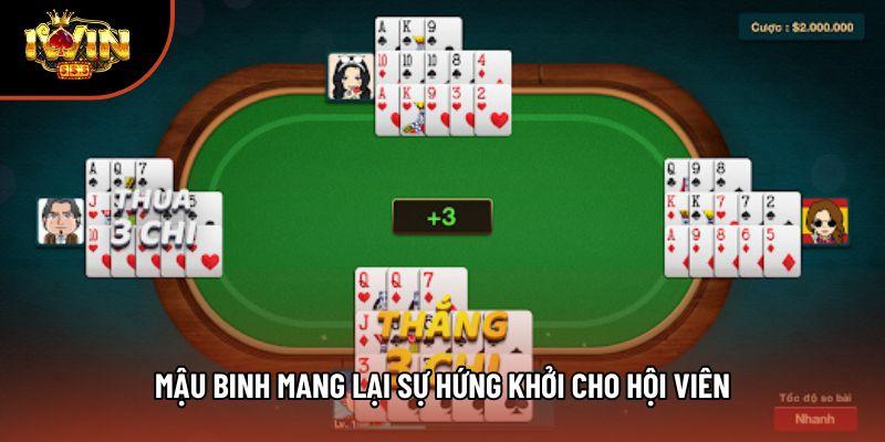 Mậu binh mang lại sự hứng khởi cho hội viên Mậu binh mang lại sự hứng khởi cho hội viên